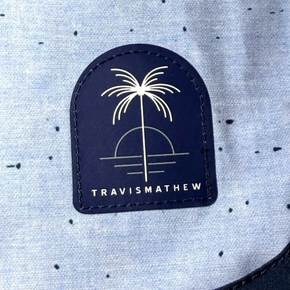 Travis‎ Mathew Mens Eco Collection Heather Bel Air Blue Yucatan Board Shorts 40
